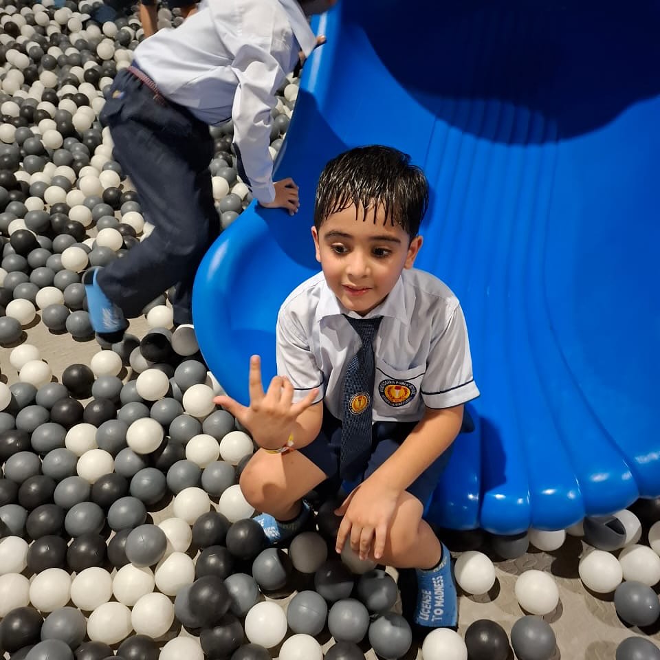 School assembly at Gobindgarh Public School